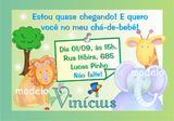 Convites Chá de Fralda