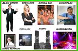 cintas, karaoke, comediantes y edecanes  (ALDO SHOW) Monterrey 