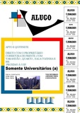 ALUGO APTO COBERTURA DE FRENTE 