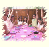 Manos del Aire animación de cumpleaños creativos - NIÑAS