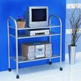 RACK DE TV E SOM METALTEC - PRATA
