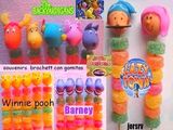 Souvenirs Todos los Personajes de Discovery kids : Ben 10 Lazy town Backyardigans hi-5 pocoyo winnie pooh Barney Shrek