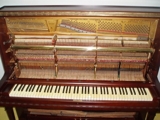 piano steinway & sons armário mogno original impecável