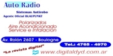Aire Acondicionado,elasticos,camiones,camionetas,radio,auto radio - Distrito Federal - Buenos Aires