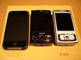 F / s, 8gb iphone de Apple, Nokia n95 8gb HTC TyTN II, samsung f700