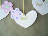 Decore Usted Misma Adornos con el Nombre de su Bebe
