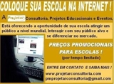 COLOQUE SUA ESCOLA NA INTERNET