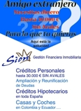 PRESTAMOS PERSONALES de hasta 30.000€ a partir del 8% de interés