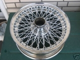 Jante Raiada Cromada 5 1/2 x 15 - Triumph Austin Healey 