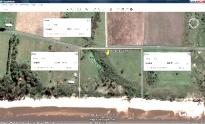 CHACRA EN COLONIA CON COSTA AL RIO DE LA PLATA 