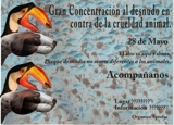 MANIFESTACION CONTRA EL MALTRATO ANIMAL BOGOTA