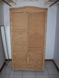 Juego de cuarto de mimbre II  