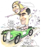 ANIMAÇÃO - CARICATURAS - CASAMENTOS VIP - NOIVO - NOIVA - CASAMENTO