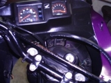 MOTO HONDA SAHARA  98  ROXA