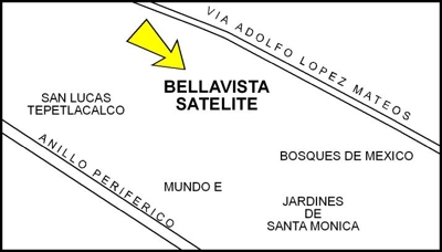 SE VENDE EXCELENTE DEPARTAMENTO EN BELLAVISTA SATELITE FRENTE A BACHILLERES, TLALNEPANTLA