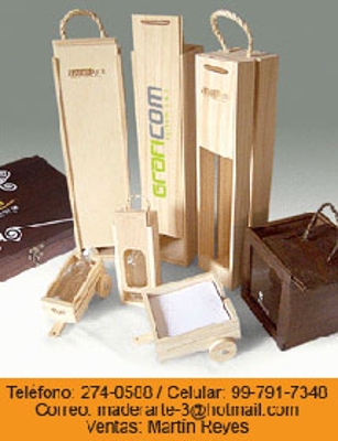 CAJAS DE MADERA PARA PISCO, VINO, CHOCOLATE, TE O ENVASES ESPECIALES