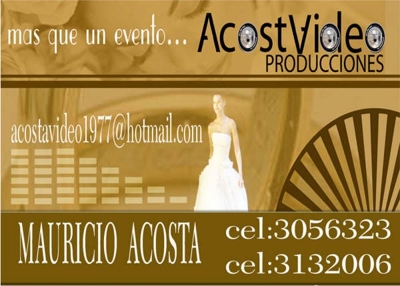 Videoacosta Filmaciones de todo evento social