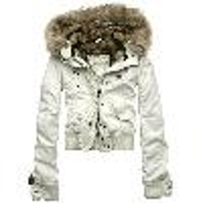 Abercrombie Fitch A&F -Jaqueta moda feminina 2008-com revestimento em pele