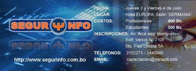 EVENTO - SEGURYNFO