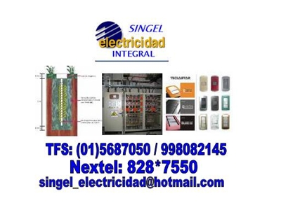 INSTALACIONES ELECTRICAS EN GENERAL TF: 5687050