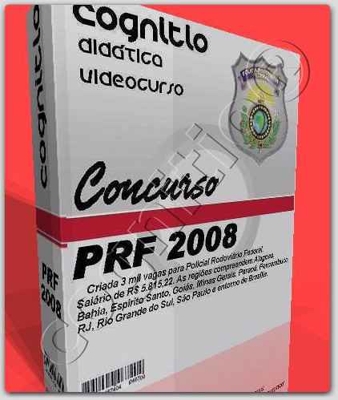 Concurso Polícia Rodoviária Federal 2008 Apostila + AUDIO Curso + VIDEO Aula PRF