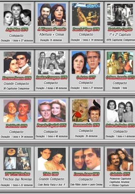 NOVELAS RARAS EM DVD
