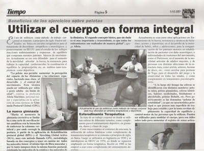 GIMNASIA POSTURAL/ESFEROKINESIS/ATENCION A PREPAGAS Y PART. - Buenos Aires - La Plata