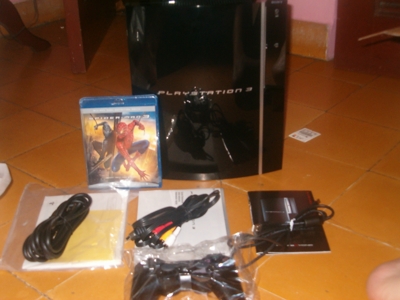 PLAYSTATION 3 40 GB + DVD TODO NUEVO