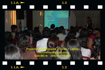 PROYECTORES MULTIMEDIA  TV PLASMA 42" SONIDO VIDEO FILMACION