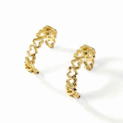 Par de Brincos de Ouro Amarelo 18k