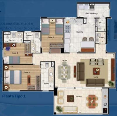 Lançamento - JUNDIAÍ - Aptos. 80 m²,100 m² e 132 m² - 2,3 e 4 dorms