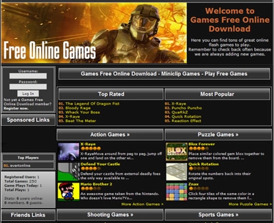 Free flash games