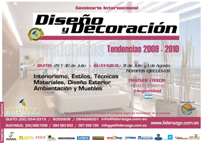 Seminario Internacional de Diseño y Decoración
