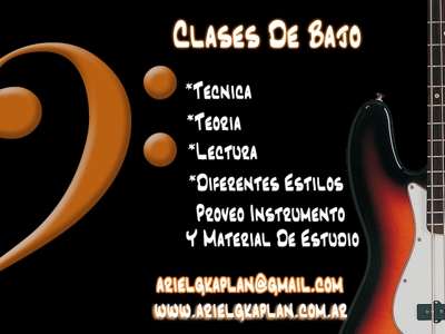 Clases de Bajo - Ariel Gustavo Kaplan
