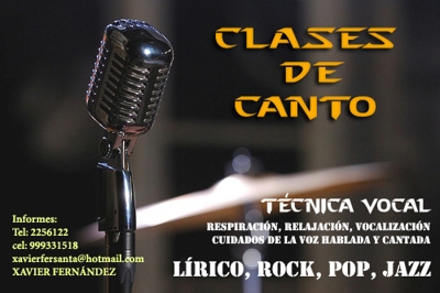 CLASES DE CANTO !!! - TÉCNICA VOCAL Y CUIDADOS DE LA VOZ