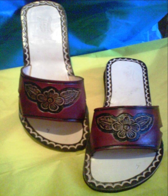 Huaraches artesanales de piel hechos a mano - Guerrero - Buenavista de Cuellar