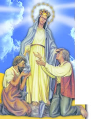 Casa de retiro Don Guanella, Virgen del trabajo