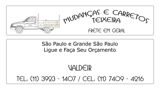 Mudanças e Carretos Teixeira Fazemos Frete em Geral 3923 – 1407