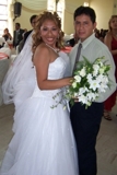 VESTIDO DE NOVIA BLANCO TRAIDO DE ESTADOS UNIDOS , REMATO