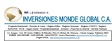 CADIVI - INVERSIONES MONDE GLOBAL C.A. - Aragua - Maracay
