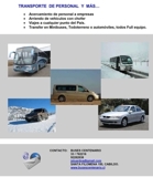ARRIENDO DE BUSES, MINIBUSES, TRANSFER Y DE TURISMO