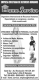 ORGANISMO INTERNACIONAL DE RECURSOS HUMANOS HOME SERVICE - New York - New York