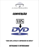 CONVERSÃO DE VHS PARA DVD