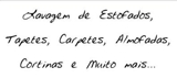 LAVAGEM E IMPERMEABILIZAÇÃO DE ESTOFADOS, TAPETES, CARPETES