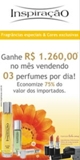 Renda extra, Ganhe R$ 1260,00 por mês vendendo três perfumes p/dia