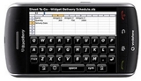 BLACKBERRY THUNDER TOUCHSCREEN