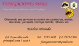fumigaciones MERS