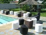 Alquiler de puff, mobiliario lounge y decoracion de eventos - Distrito Capital - Caracas