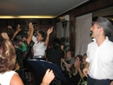 Karaoke show party. Pablo Lago