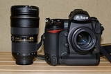 F/S Brand New Nikon D3 12.1MP DSLR Camera +Nikon AF-S Nikkor 24-70m